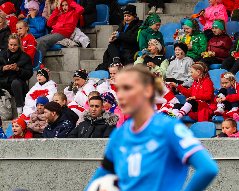 Myndaveisla frá frábærum sigri á Þýskalandi í gær