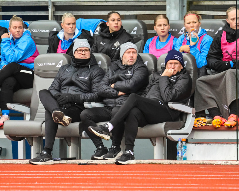 Myndaveisla frá frábærum sigri á Þýskalandi í gær