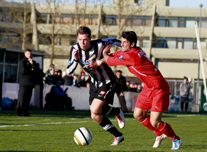 Goran Jovanovski í leik með Keflavík árið 2011.