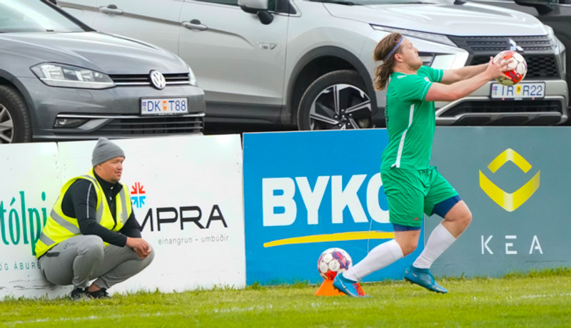 Myndaveisla: Magni og KFK gerðu jafntefli í 3. deildinni
