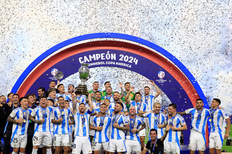 Copa America: Argentína meistari í annað sinn í röð