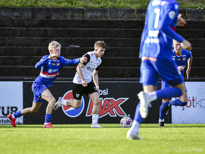 Kjartan Kári hefur verið fimm sinnum í liði umferðarinnar.