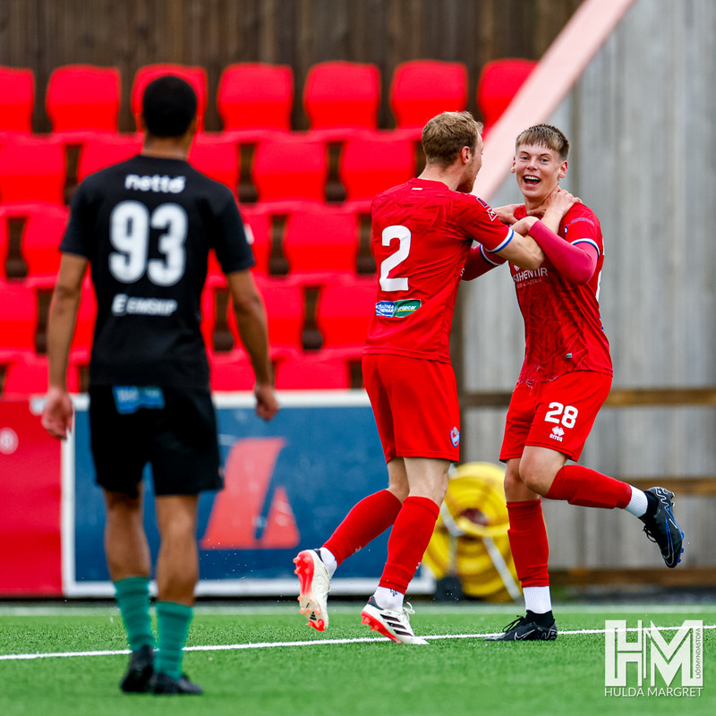 Myndaveisla: Haukar slógu Völsung út