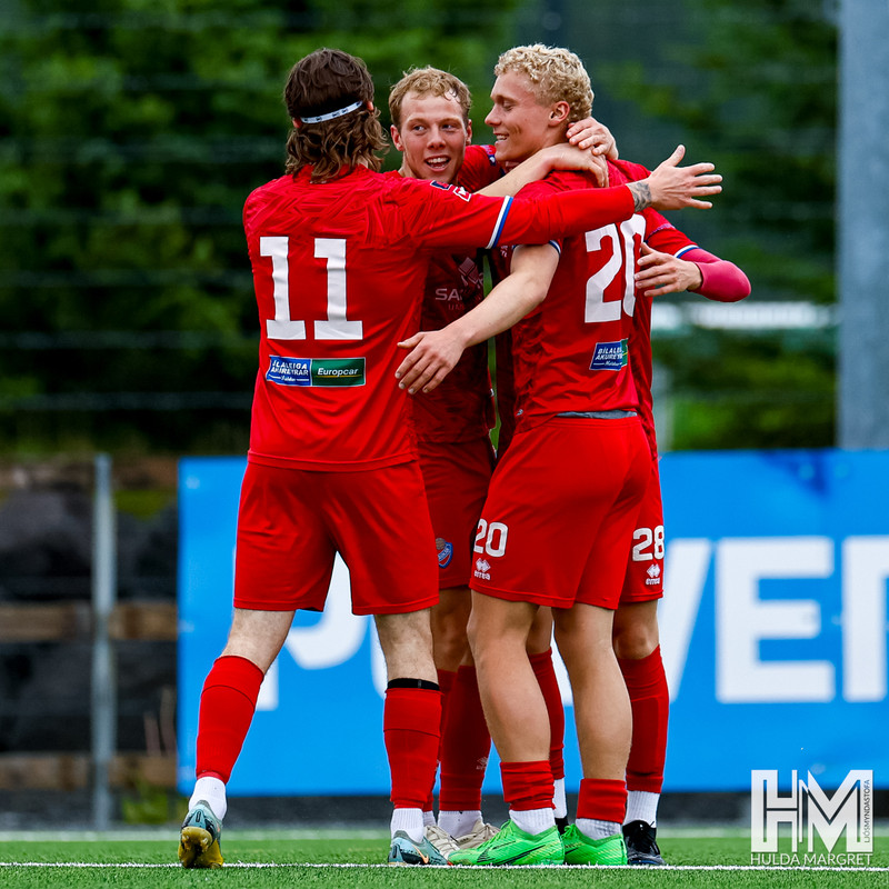 Myndaveisla: Haukar slógu Völsung út