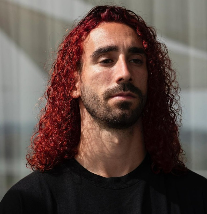 Cucurella orðinn rauðhærður eftir Evrópusigurinn