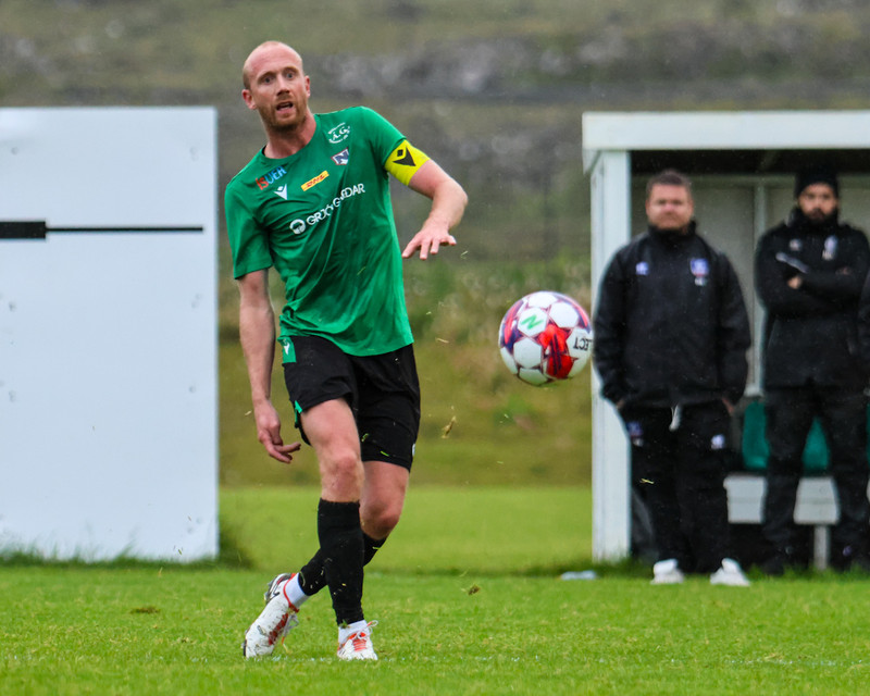 Kenneth Hogg fyrirliði Njarðvíkur