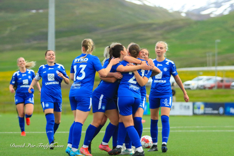 2. deild kvenna: Dramatísk jöfnunarmörk í uppbótartíma