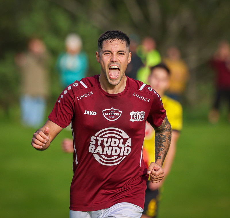 Gonzalo Zamorano, sóknarmaður Selfoss.