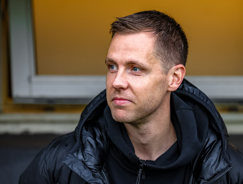 ,,Það er gaman að endurnýja kynnin, kíkja í kaffi, fara yfir málin og segja þeim frá efnilegum íslenskum leikmönnum."