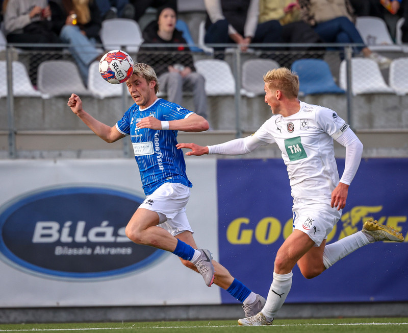 Már Ægisson reyndist Stjörnumönnum afskaplega erfiður.