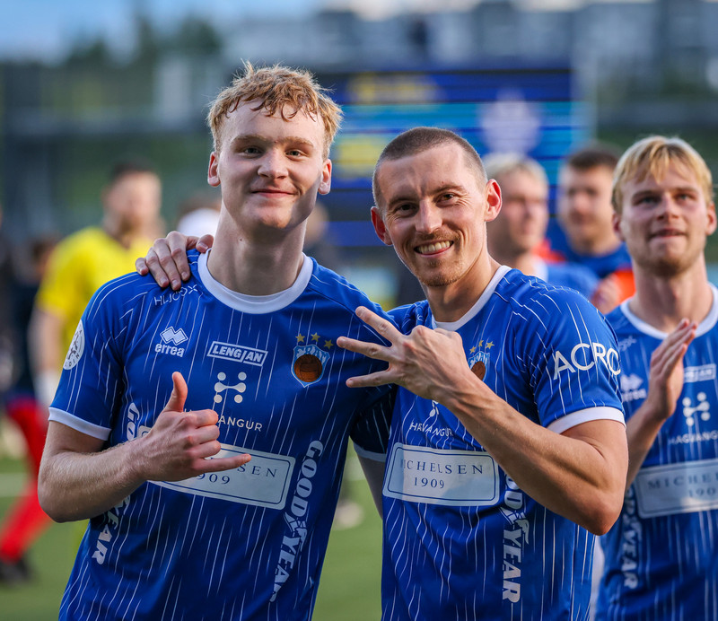 Þorri og Kyle spiluðu virkilega vel framan af tímabili.