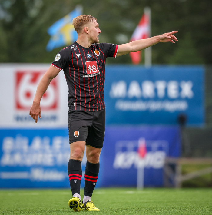 Oliver Ekroth, fyrirliði Víkinga.