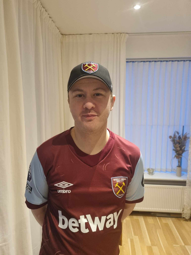 Björn Ágúst Hansson er mikill stuðningsmaður West Ham.