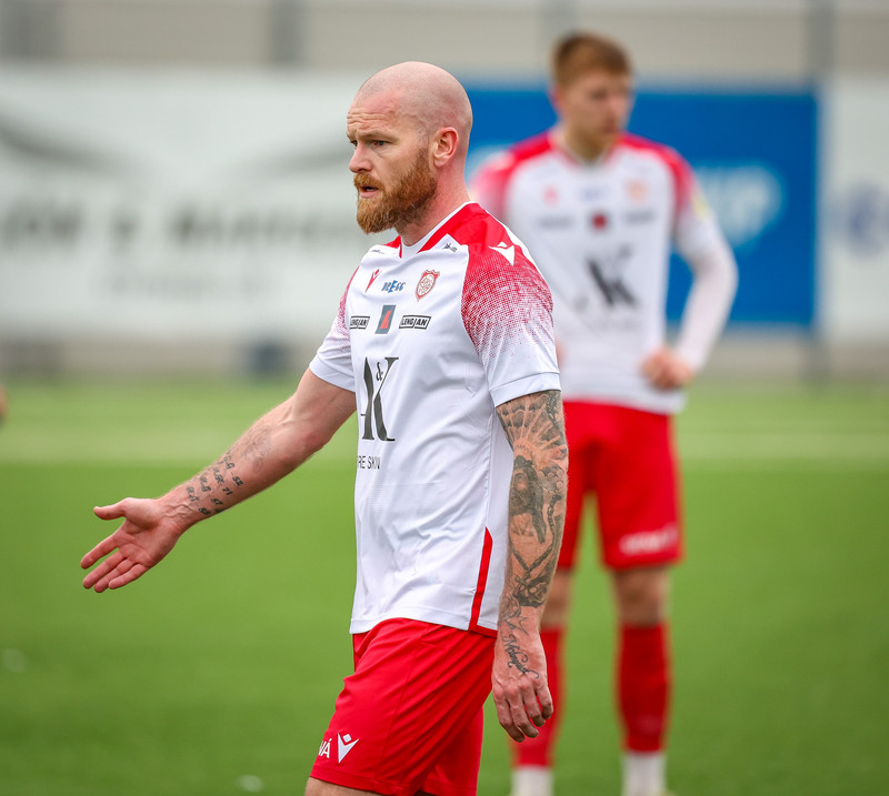 Aron í leik með Þórsurum í fyrra.