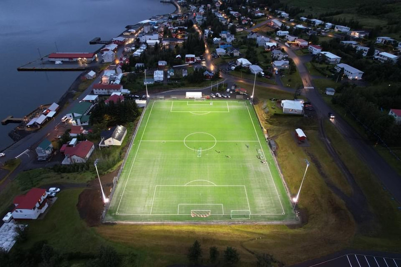 SÚN völlurinn í Neskaupsstað.