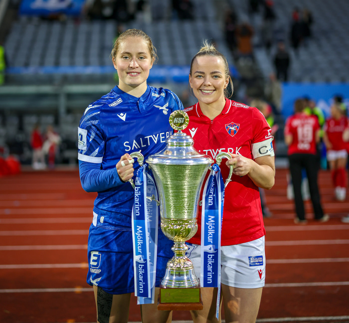 Fanney Inga Birkisdóttir og Berglind Rós Ágústsdóttir.