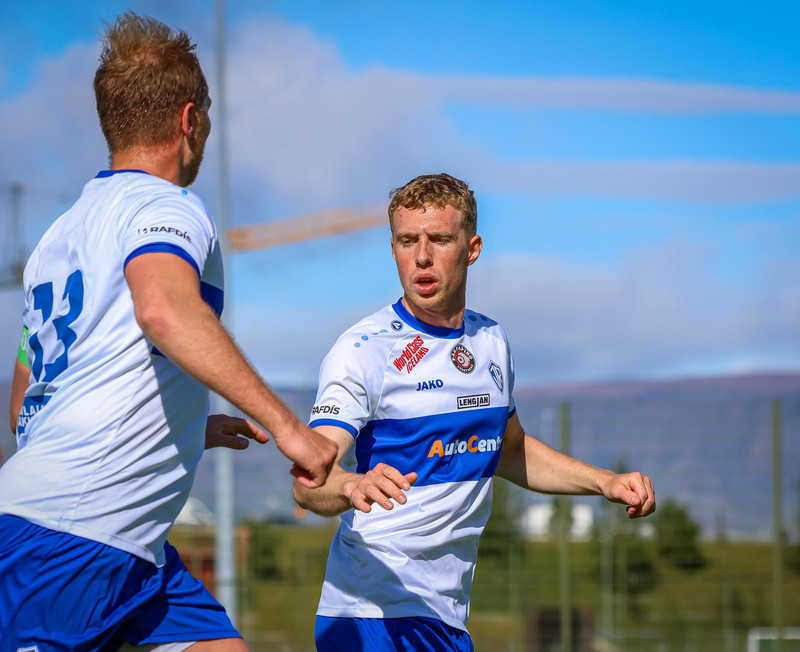 Myndaði öflugt miðvarðapar með Marc McAusland.