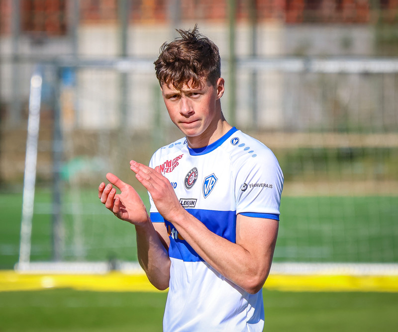 Bakvörðurinn Ágúst Unnar Kristinsson.