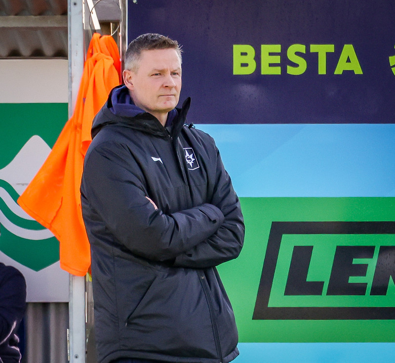 Jóhannes Karl Sigursteinsson, þjálfari Stjörnuna.