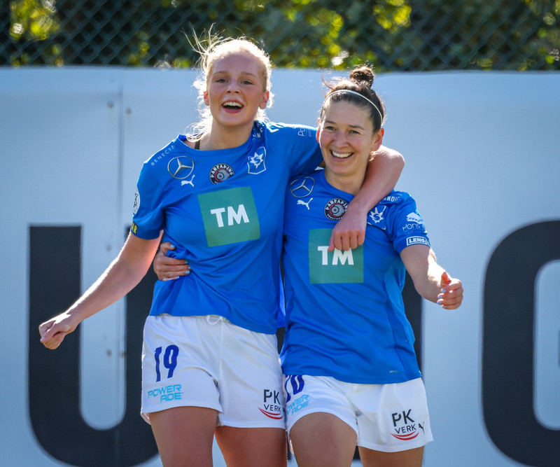 Hrefna Jónsdóttir og Jessica Ayers.
