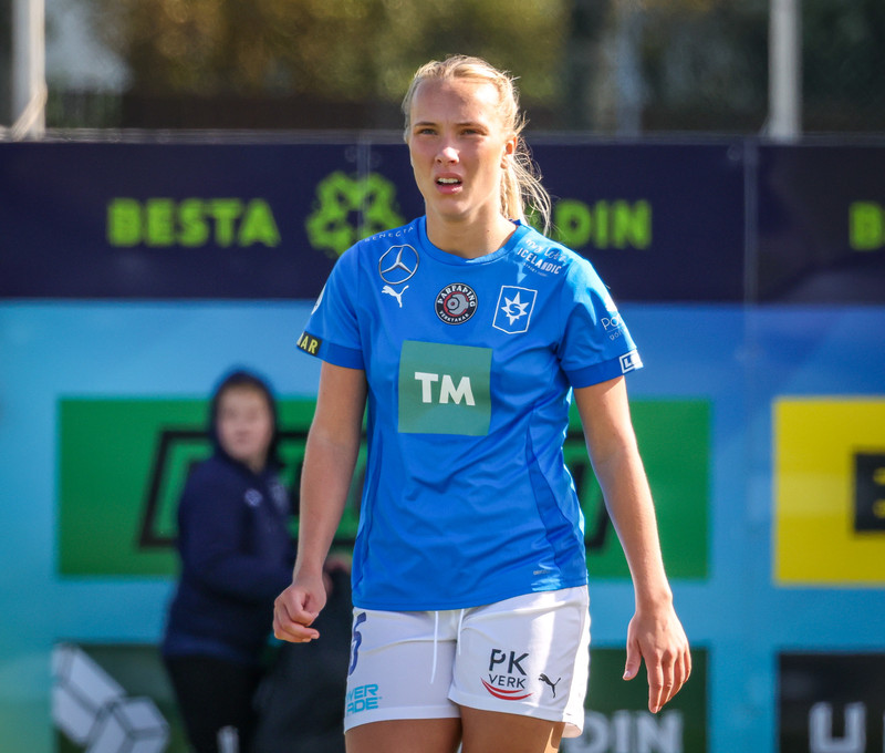Eyrún Embla Hjartardóttir, efnilegur leikmaður.