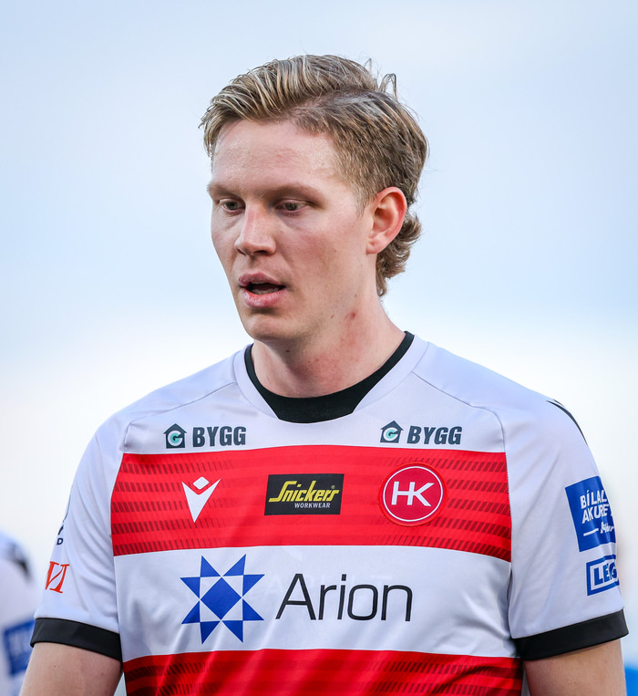 Eiður Gauti er 26 ára framherji, uppalinn í HK en hefur mest leikið með Ými í 3. og 4. deild og raðað þar inn mörkum.