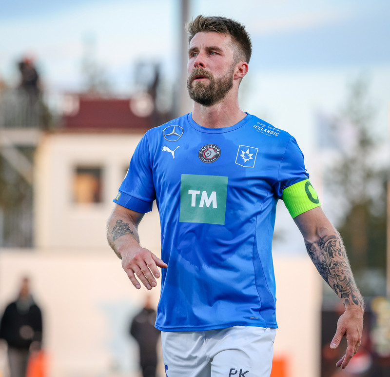 Guðmundur Kristjánsson er leiðtoginn í vörninni.