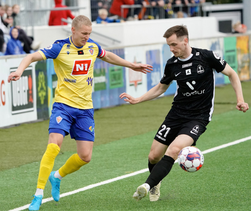 Myndaveisla: Breiðablik vann KA í fimm marka leik