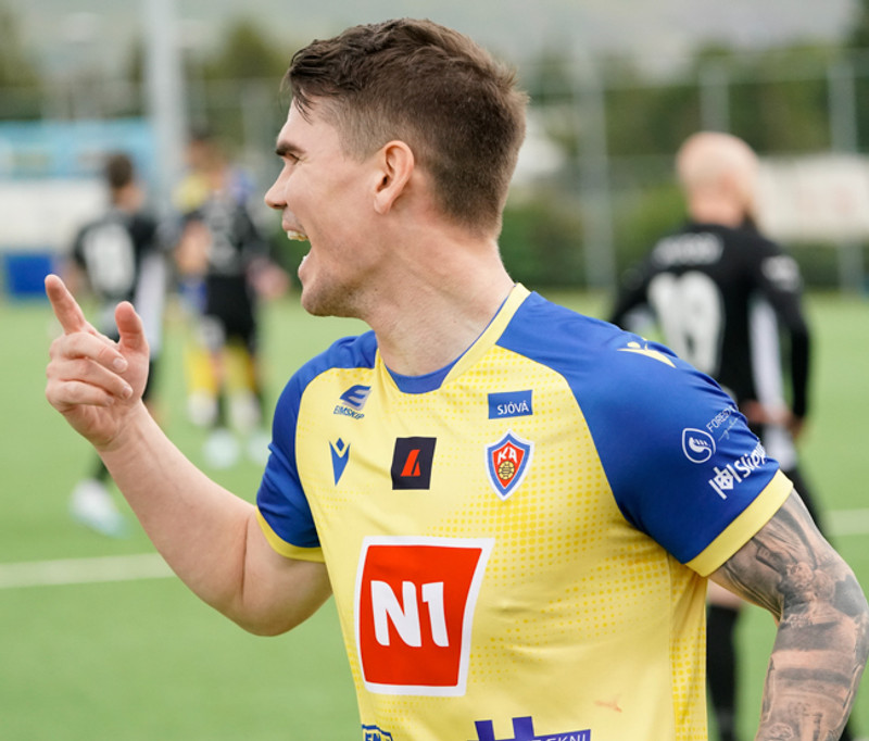 Myndaveisla: Breiðablik vann KA í fimm marka leik