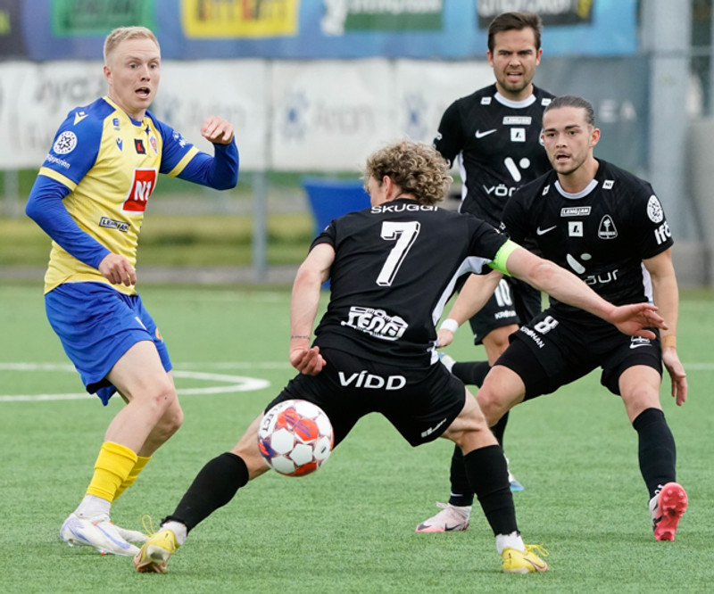 Myndaveisla: Breiðablik vann KA í fimm marka leik