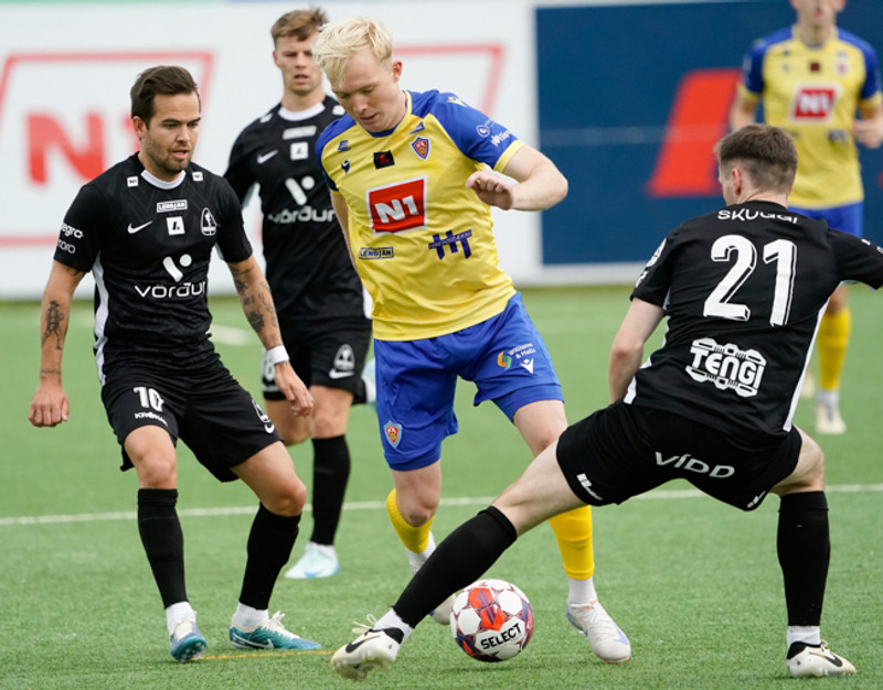Myndaveisla: Breiðablik vann KA í fimm marka leik