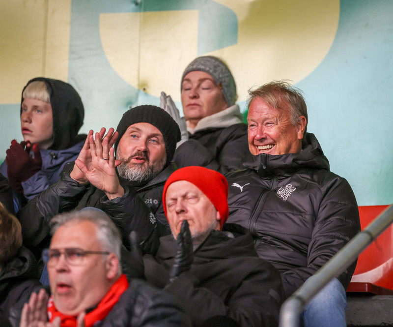 Hareide var í stúkunni og sá Gylfa skora í stórskemmtilegum leik