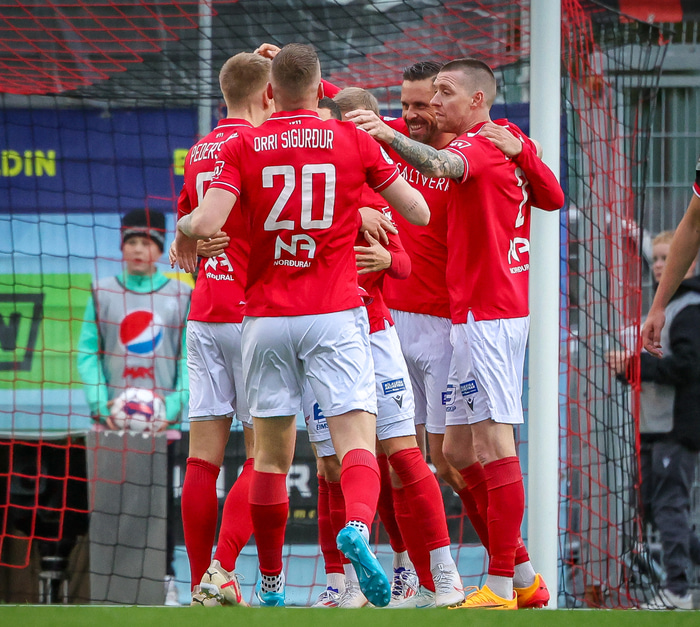 'Menn eru að taka vel á því og gera hlutina saman'