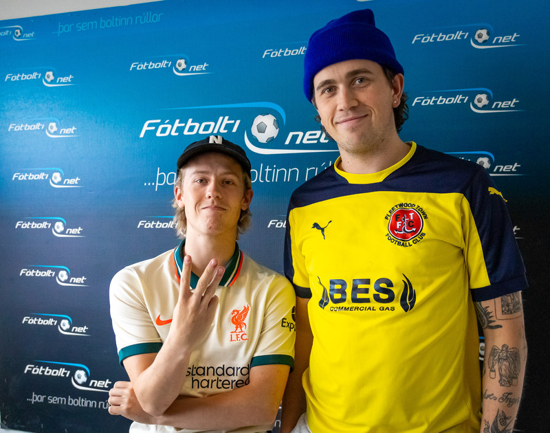Arnar Laufdal og Eysteinn Þorri Björgvinsson.