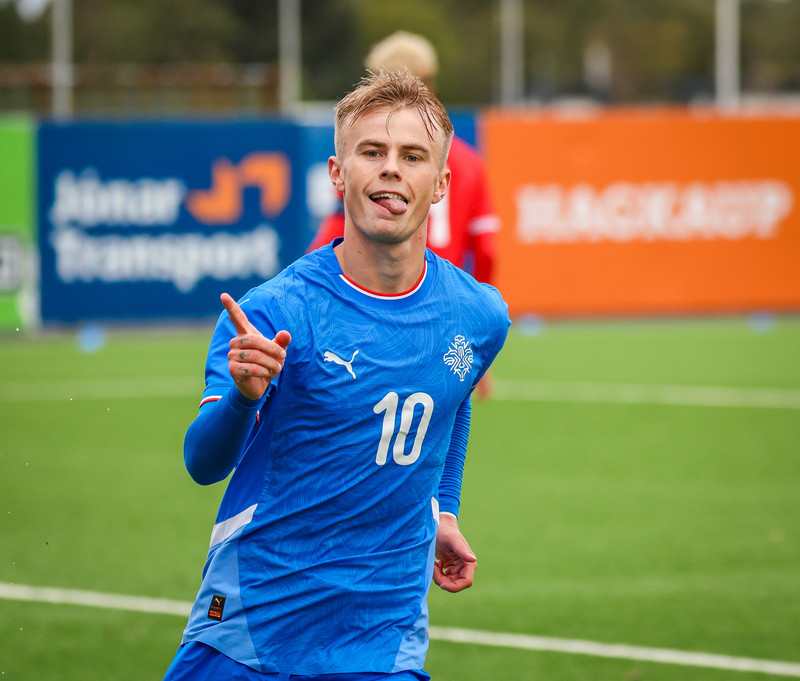 Kristall var frábær í Víkinni.