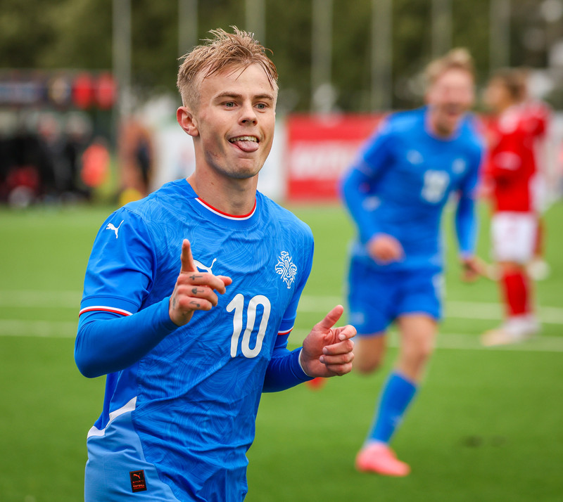 Kristall Máni: Hef alltaf vitað að fótboltahæfileikarnir hverfa ekki