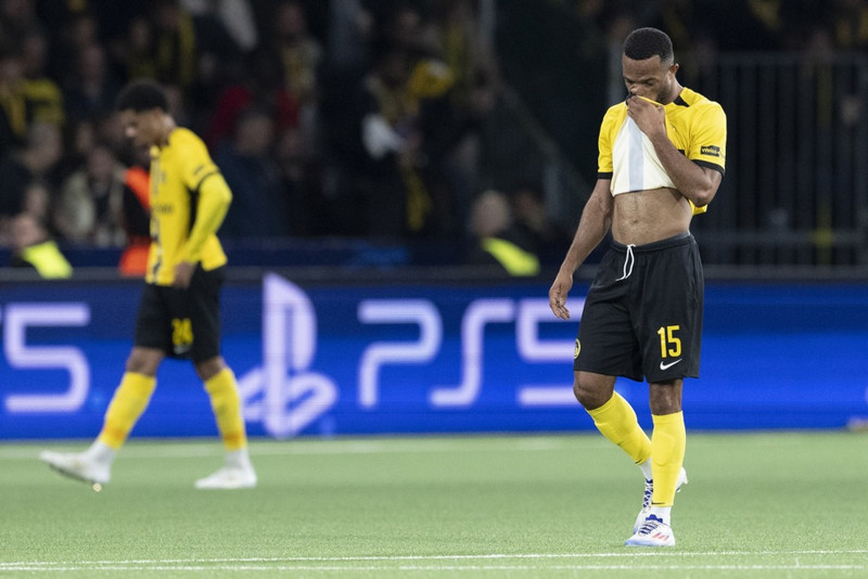 Leikmenn Young Boys voru svekktir með úrslitin