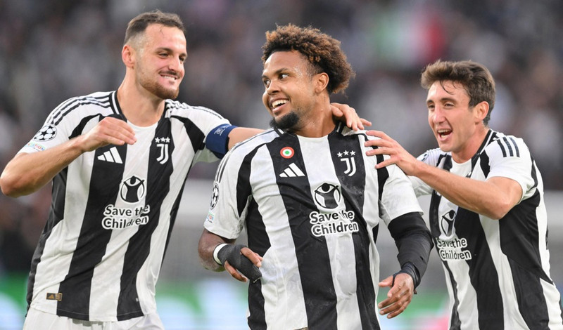 Weston McKennie skoraði fyrra mark Juventus