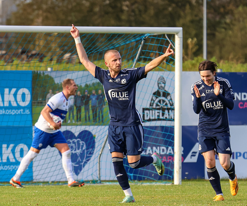 Lengjudeildin: Kári skoraði tvennu í sterkum sigri Keflvíkinga