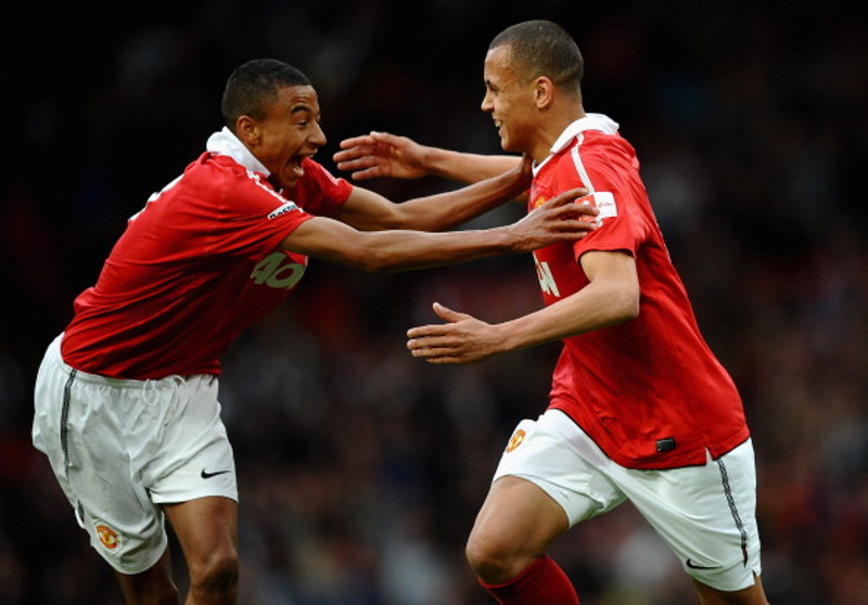 Morrison og Jesse Lingard á þeirra yngri árum.