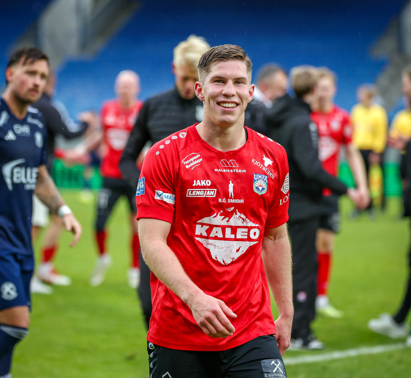 Hrannar Snær átti gott tímabil með Aftureldingu í fyrra.