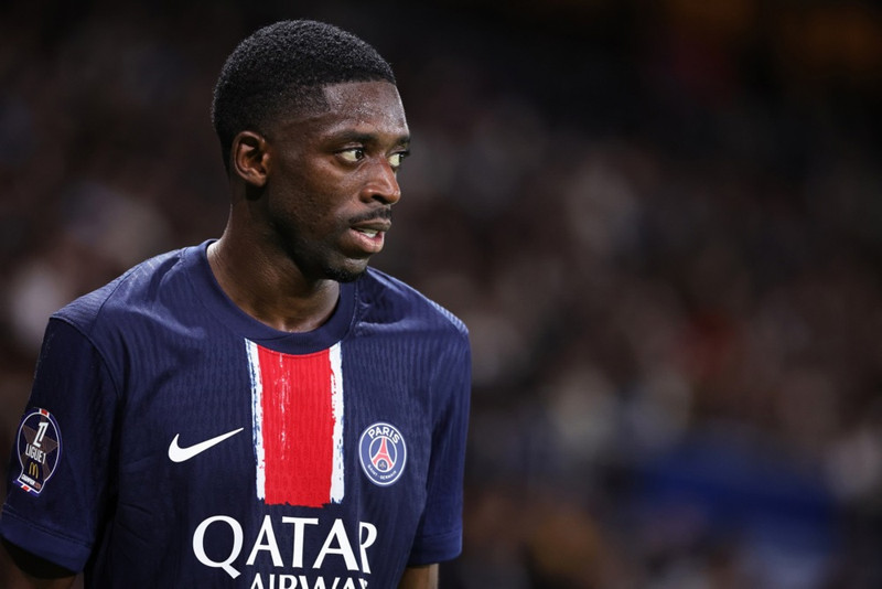 Dembele í agabanni og fór ekki með til London