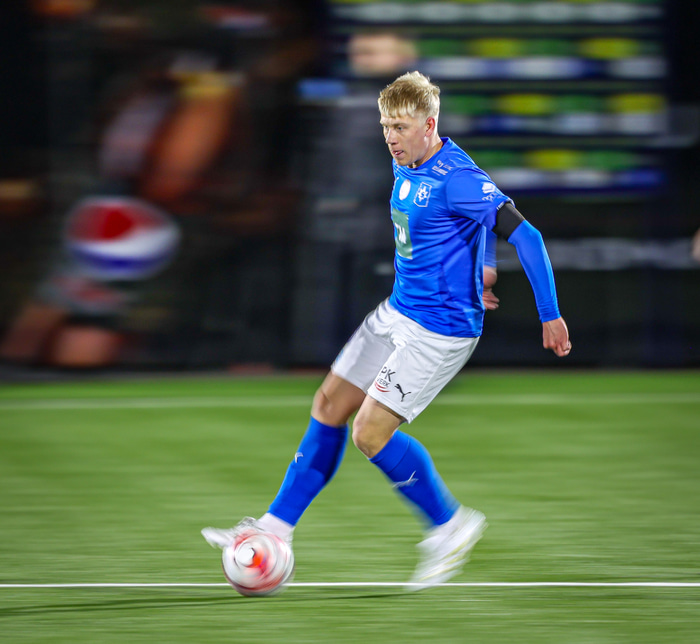 Róbert Frosti í leik með Stjörnunni.