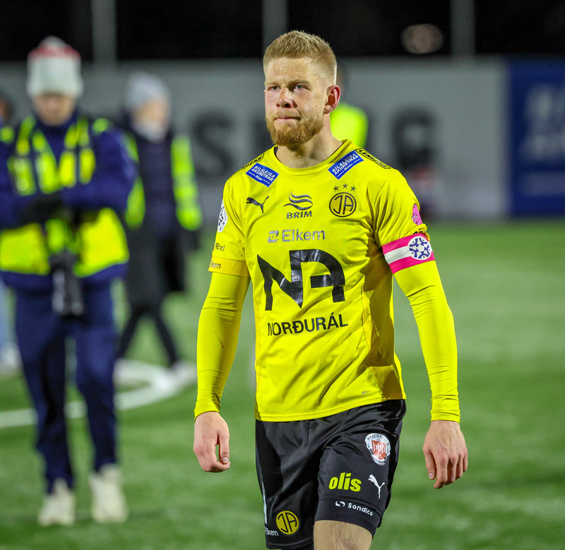 Viktor Jónsson, fyrirliði ÍA.