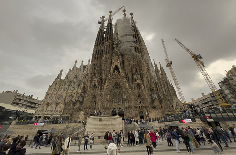 Sagrada Família kirkjan.