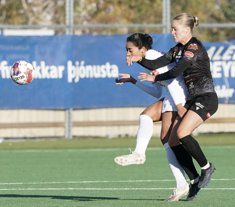 Myndaveisla: Víkingur vann Þór/KA í lokaumferðinni