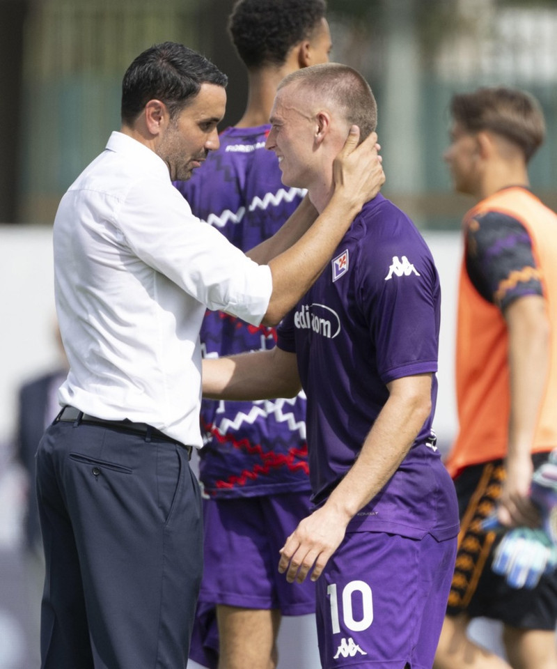 Albert er kominn með þrjú mörk í þremur fyrstu deildarleikjunum með Fiorentina.