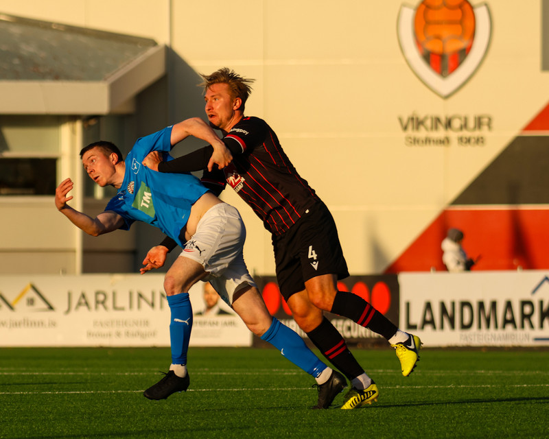 Myndaveisla: Víkingur og Stjarnan skildu jöfn