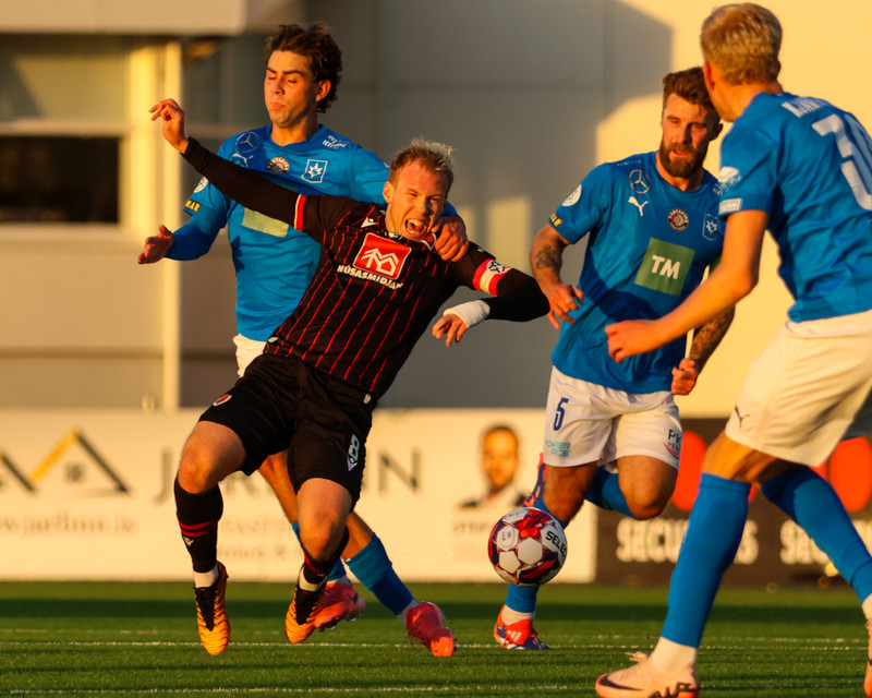 Myndaveisla: Víkingur og Stjarnan skildu jöfn