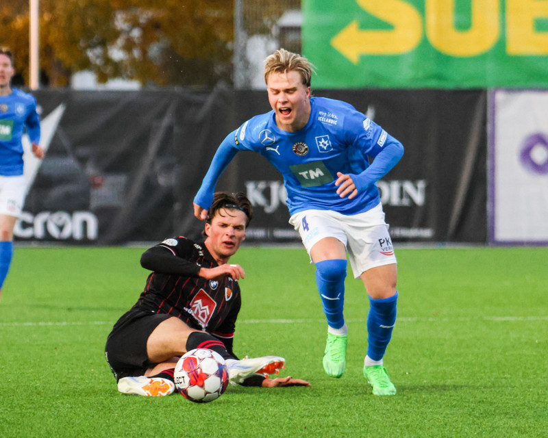 Myndaveisla: Víkingur og Stjarnan skildu jöfn